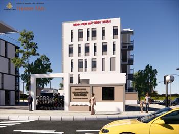 Thi công bệnh viện mắt Bình Thuận